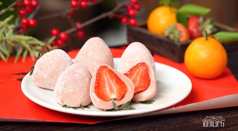 草莓甜點食譜推薦：草莓大福