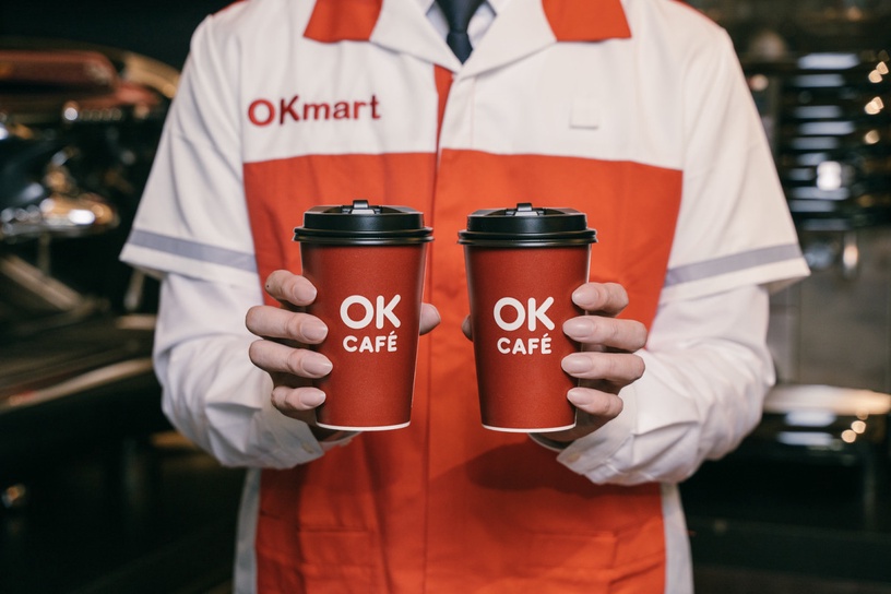 OKmart「情人節優惠」:OKmart美式咖啡、拿鐵買2送2