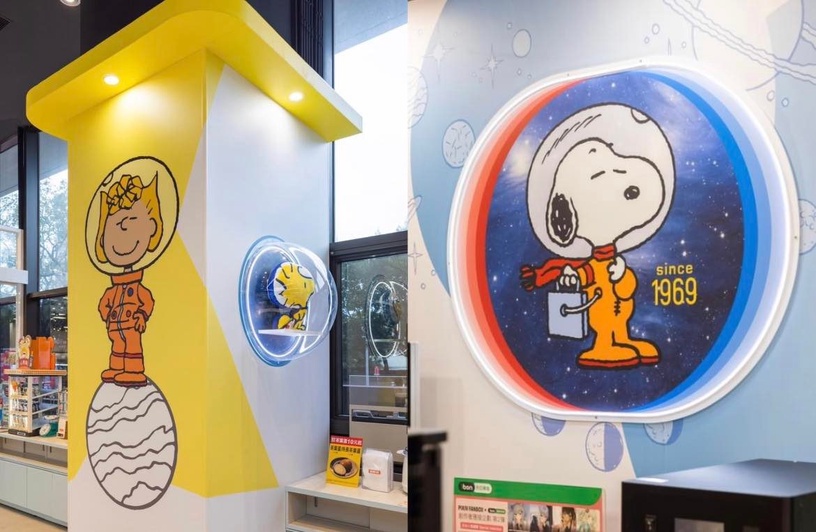 7-11「太空史努比主題店」