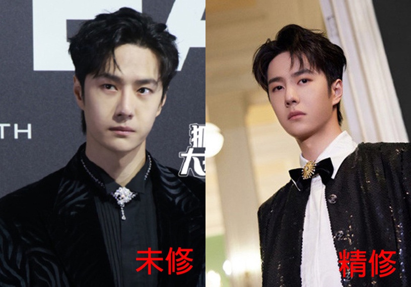 10位陸劇男星精修vs.未修!陳飛宇被狂吐嘈,肖戰好瘦,王鶴棣&吳磊零差異,楊洋是真帥