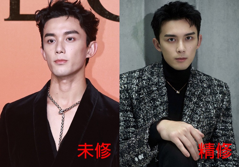 10位陸劇男星精修vs.未修!陳飛宇被狂吐嘈,肖戰好瘦,王鶴棣&吳磊零差異,楊洋是真帥