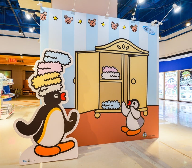 《PINGU企鵝家族》期間限定店在大直ATT!五大拍照打卡點、20款超萌周邊,「這天」開幕