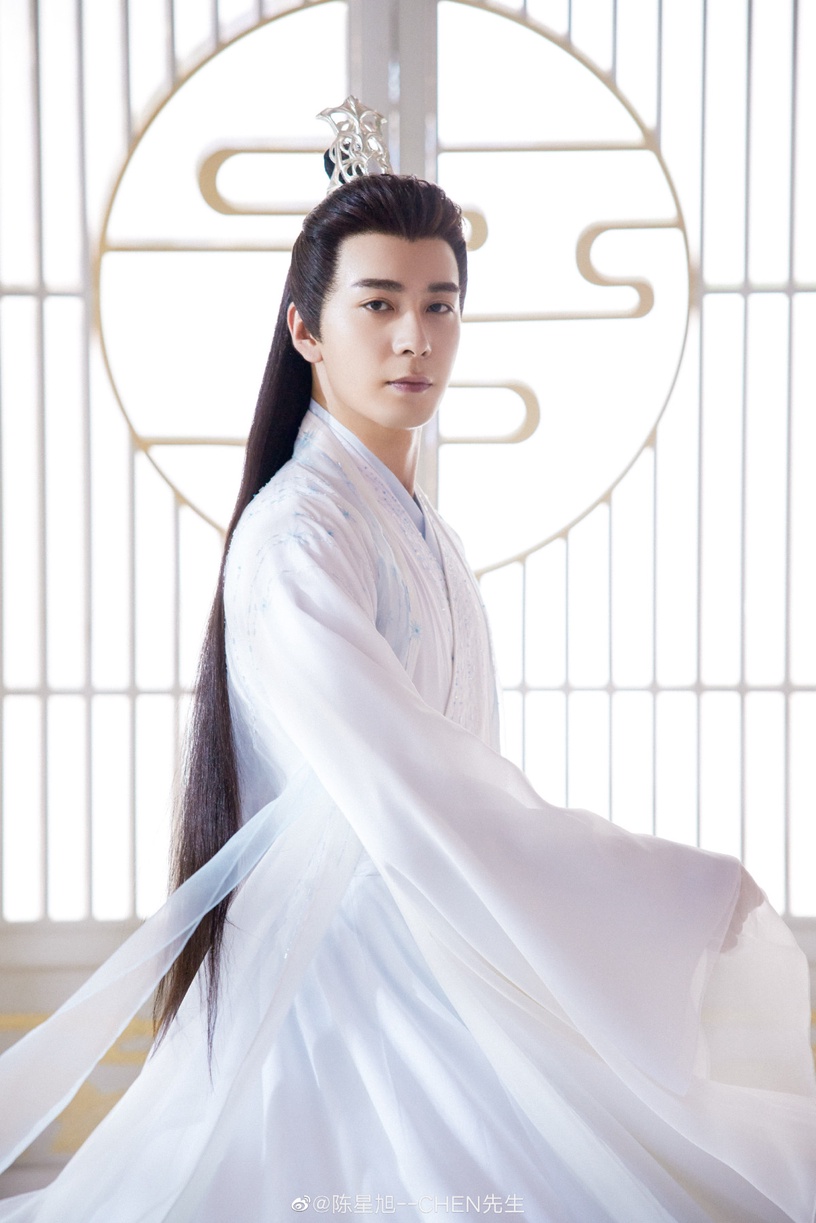 古裝仙俠劇10位白衣男神!陳星旭不像仙人像權臣,肖戰清冷,成毅&羅雲熙是真的神仙吧