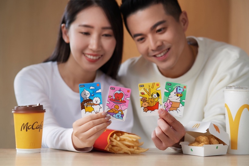 麥當勞聯名BT21餐盤即將推出?