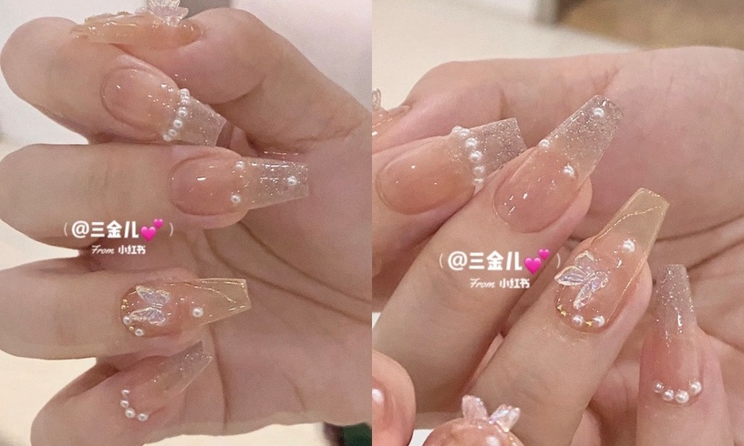 2023年必做大勢美甲!五款貓眼美甲款式推薦,法式暈染、金邊超夯,腮紅貓眼顯白溫柔
