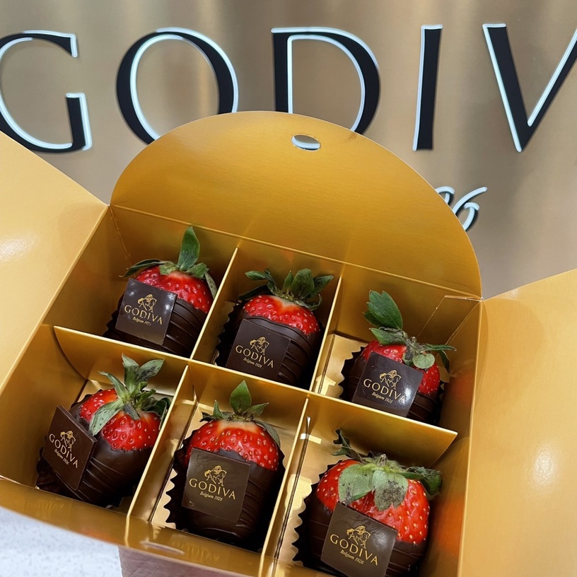 巧克力控必吃！GODIVA「手製草莓巧克力」回歸，整顆草莓包巧克力限時3天開賣