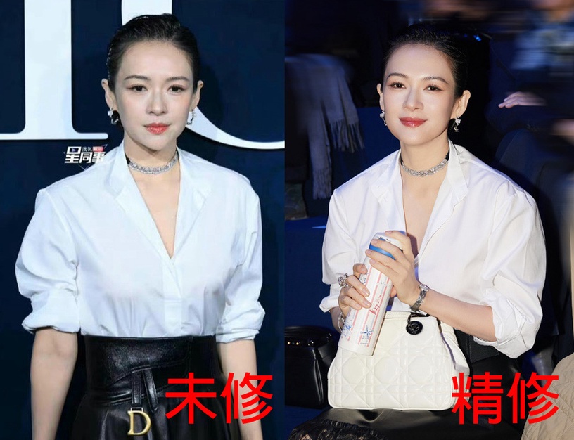 13位陸劇明星精修vs.未修!迪麗熱巴&劉亦菲美翻天,王楚然美豔,范冰冰是紅毯永遠的神