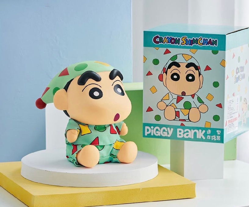 7-11「蠟筆小新周邊」預購開跑!手可移動+脫衣服的「小新睡衣存錢筒」、4款薄毯超欠收
