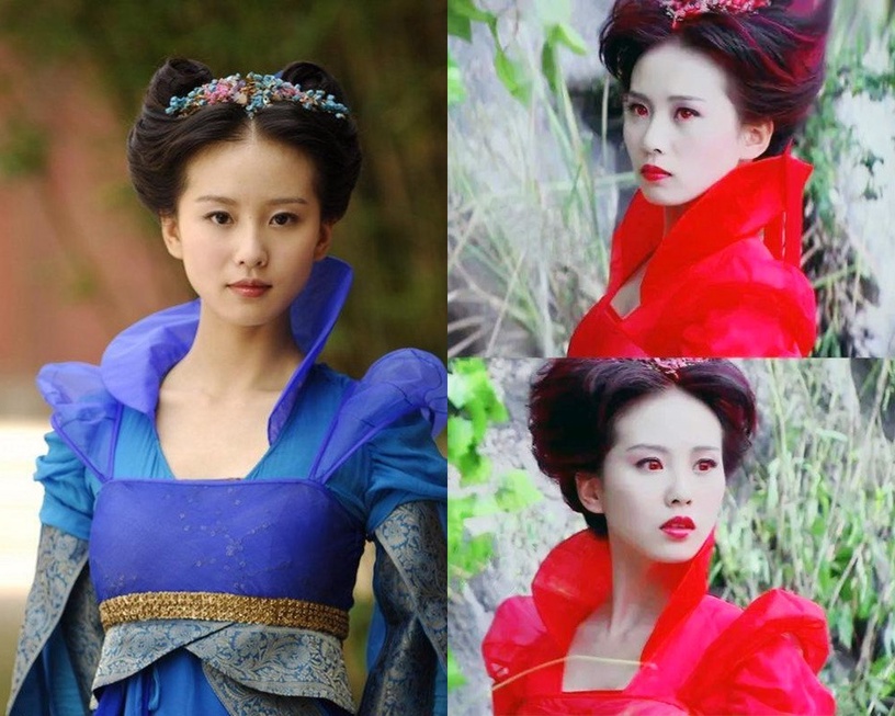 古裝劇9位女神「黑化」造型!楊冪美豔,楊超越紫眼影仍美,趙麗穎李蘭迪卻逃不過吐嘈