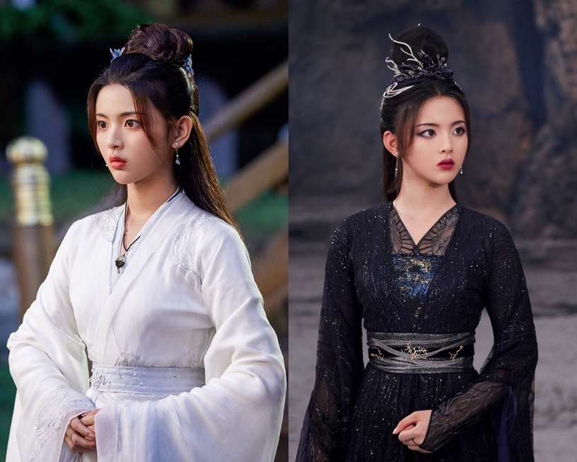 古裝劇9位女神「黑化」造型!楊冪美豔,楊超越紫眼影仍美,趙麗穎李蘭迪卻逃不過吐嘈
