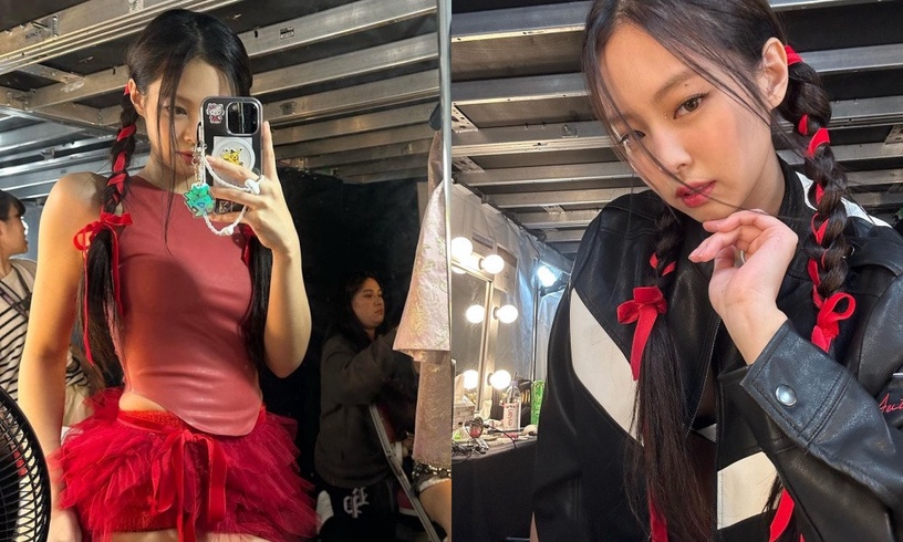 Blackpink Jennie、迪麗熱巴「絲帶編髮」超減齡!新手編髮教學推薦,這款超顯臉小