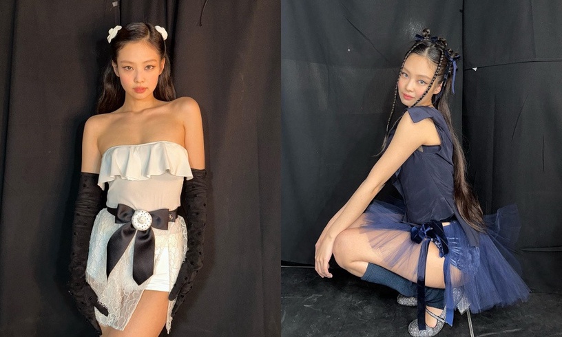 Blackpink Jennie、迪麗熱巴「絲帶編髮」超減齡!新手編髮教學推薦,這款超顯臉小
