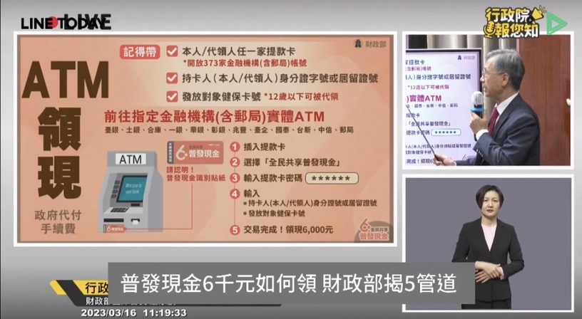 普發6000元登記時間公開!6000元怎麼領?線上申請方式、網址、ATM郵局領取方式看這裡