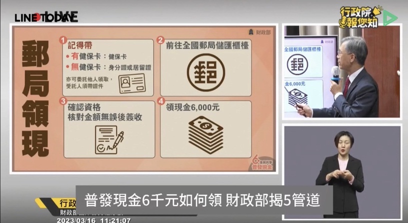 普發6000元登記時間公開!6000元怎麼領?線上申請方式、網址、ATM郵局領取方式看這裡