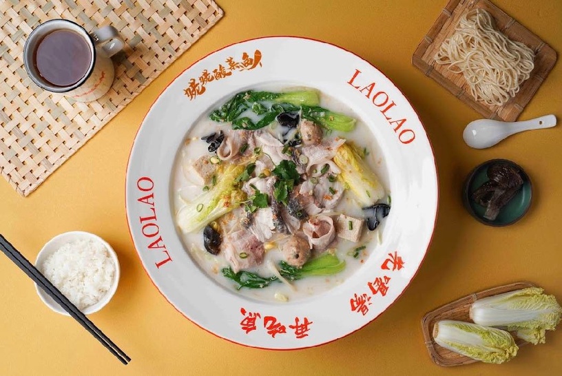 單人酸菜魚鍋!「姥姥酸菜魚」插旗微風北車,招牌酸菜魚、姥姥乾麵、椒麻小酥肉超欠吃