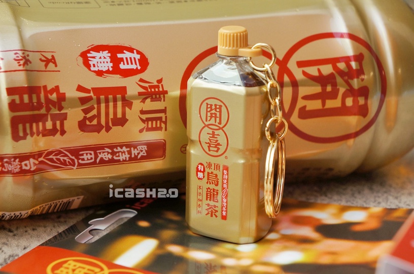 3款icash2.0新上市!可以流動的「開喜凍頂烏龍茶」、皮革拉拉熊&翻轉奧樂雞可愛必收