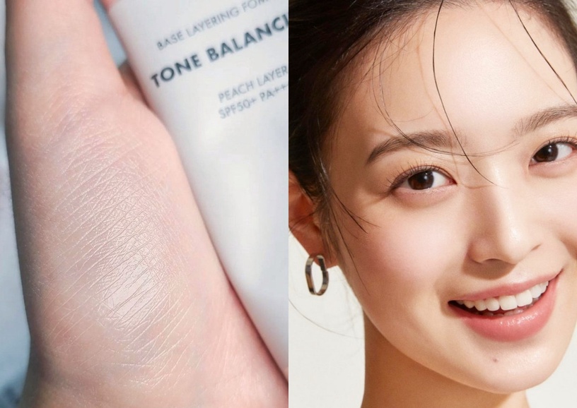 清透感光澤底妝技巧!8招打造「無粉感媽生好皮」,底妝無粉感卻光滑通透、還膨潤減齡