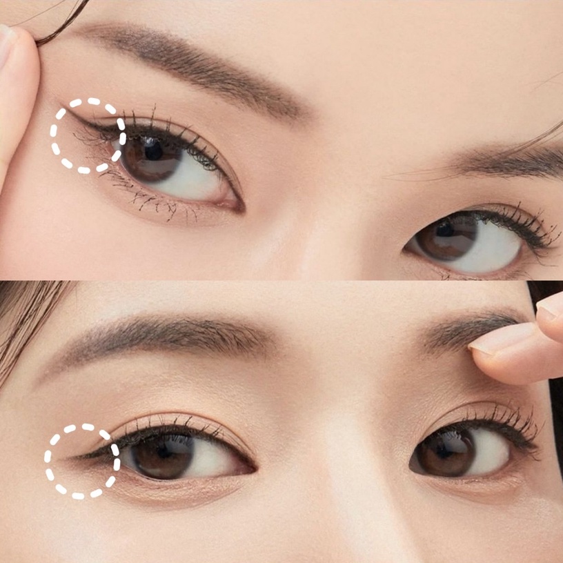 韓系輕透「眼尾眼線」怎麼畫？眼尾後半截眼線是重點，眼妝更乾淨消腫泡、修飾眼型