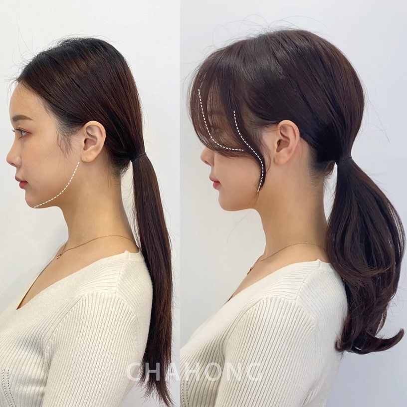 綁髮更顯瘦!不同臉型綁髮「顯瘦瀏海」推薦,長臉、高顴骨顯瘦減齡,圓臉綁髮瀏海超推