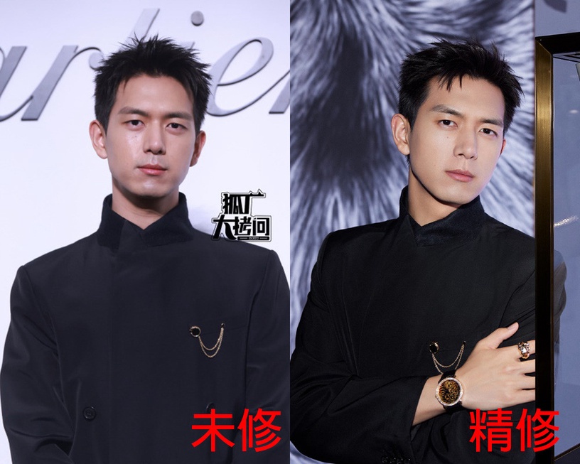 15位陸劇明星精修vs未修!羅雲熙好瘦好瘦,張婧儀被王楚然豔壓?李蘭迪同台娜扎輸慘了