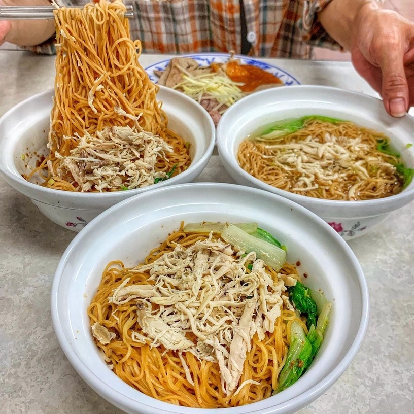 高雄鹽埕美食推薦:阿財雞絲麵