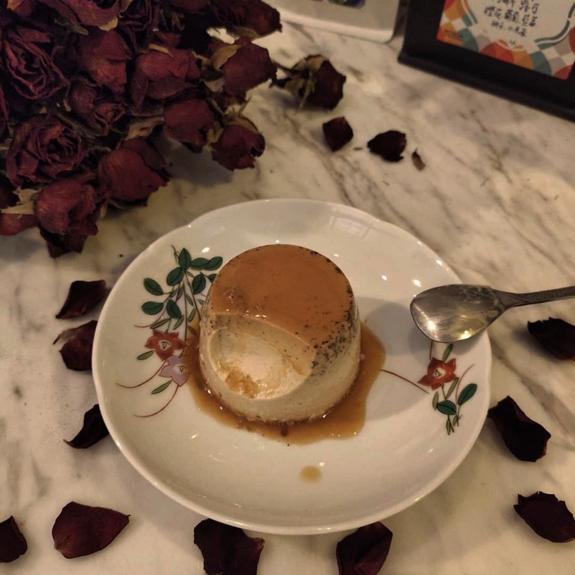 台北布丁推薦:丸花豆倉 伯爵茶布丁