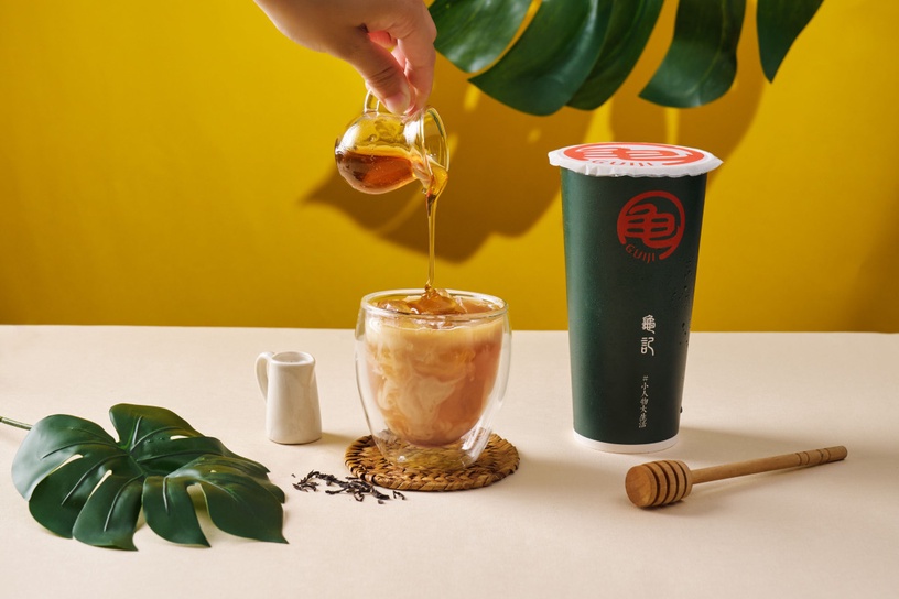龜記「新品&優惠」:龜記聯手蜜蜂工坊推全新奶茶!