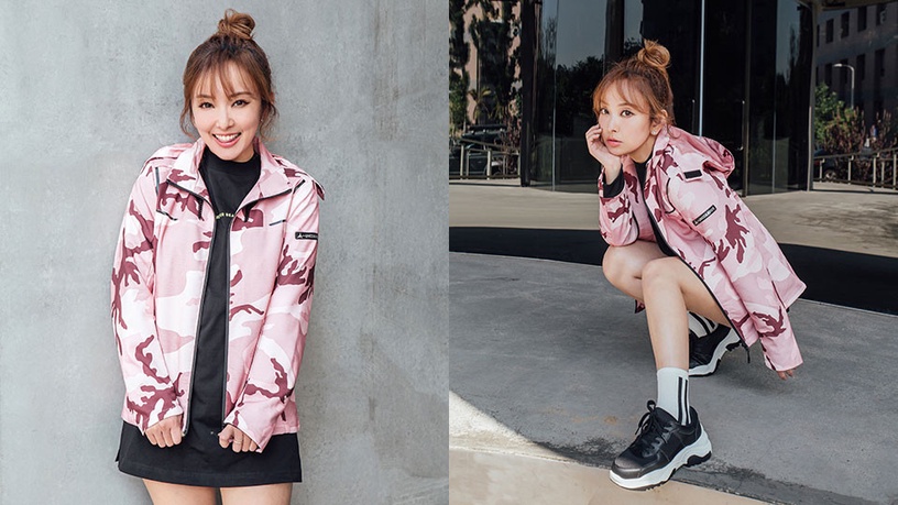 女童冲风衣_女童短发发型