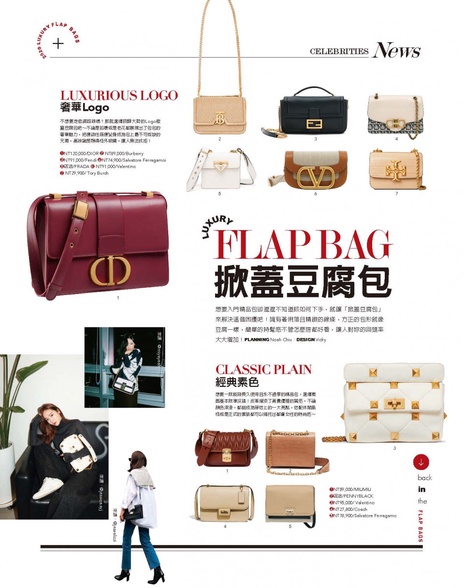 FLAP BAG LUXURY 掀蓋豆腐包